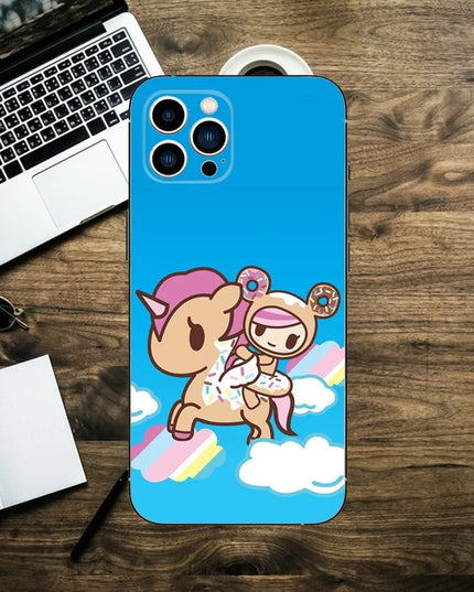 Donut Rider Unicorn Kawaii Case