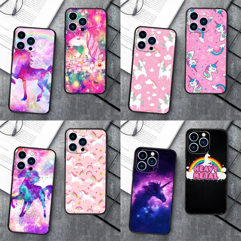 Heavy Metal Unicorn iPhone Case