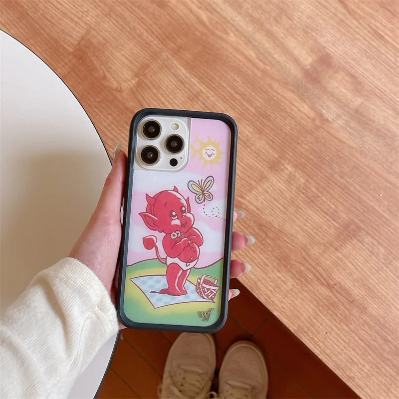 Cute Retro Cupid Angel Case