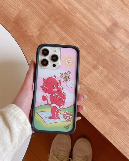 Butterfly Meadow Unicorn White Case