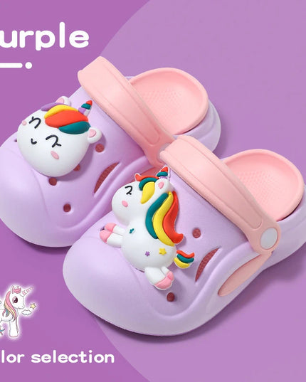 Purple Magic Unicorn Clogs