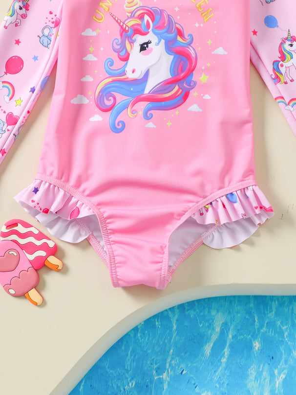 Unicorn Power Sunsafe Swimsuit