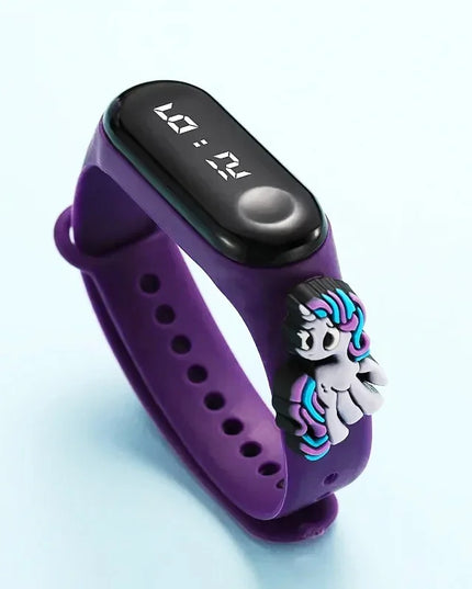 Holographic Unicorn LED Watch