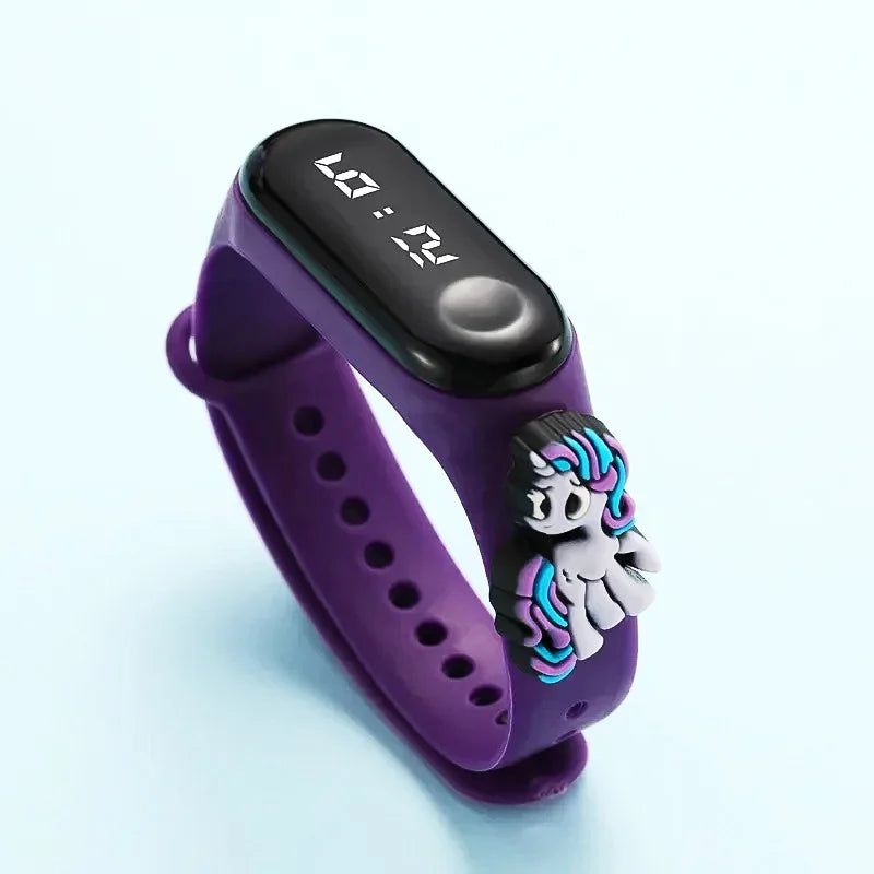 Holographic Unicorn LED Watch