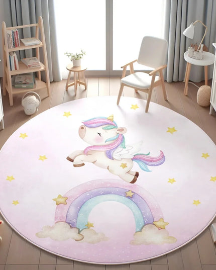 Dreamy Pastel Unicorn Rug