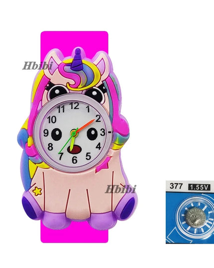 Chibi Cartoon Unicorn Watch