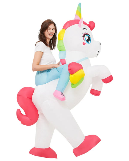 Kids Ride On Unicorn Rider Costume