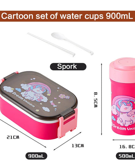 Dream Unicorn Lunch Box with Bottle