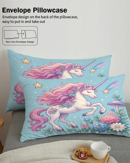 Fairy Winged Pair Unicorn Bedding