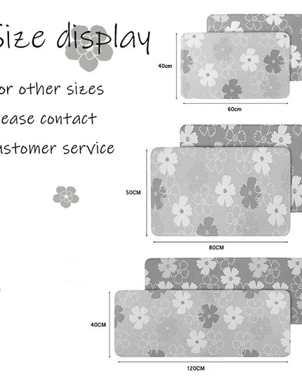 Pink Floral Unicorn Runner Rug