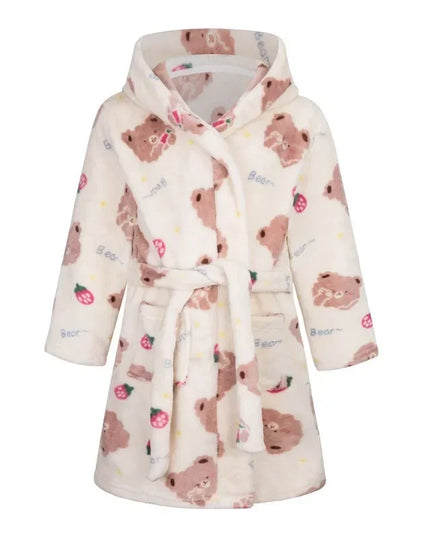 Pink Galaxy Unicorn Robe for Teens