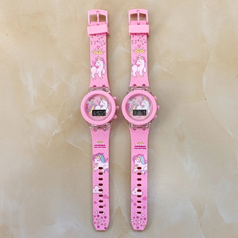 Musical Unicorn LED Watch
