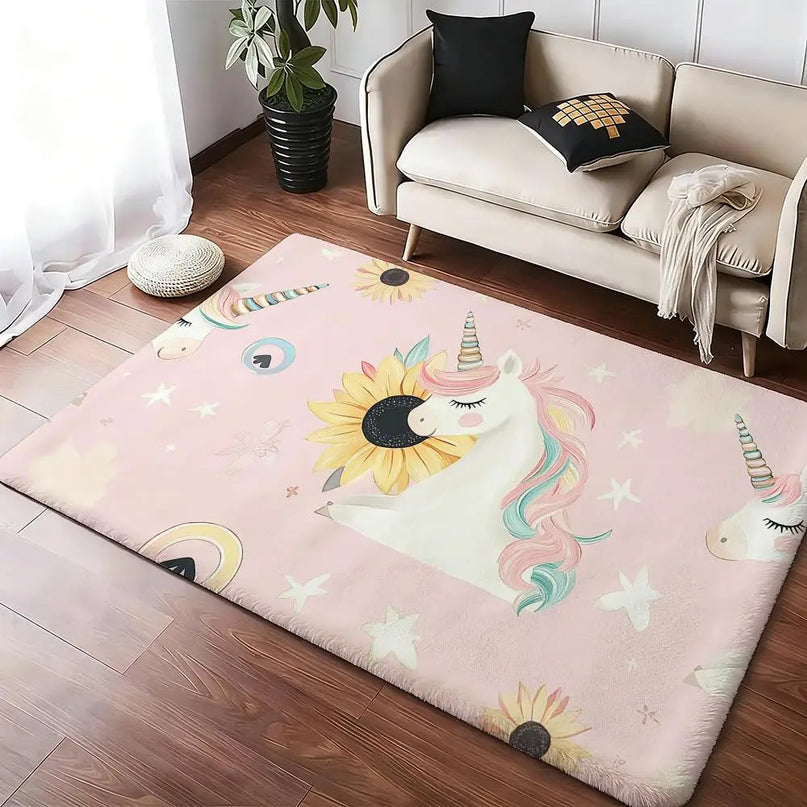 Fairy Unicorn Welcome Rug