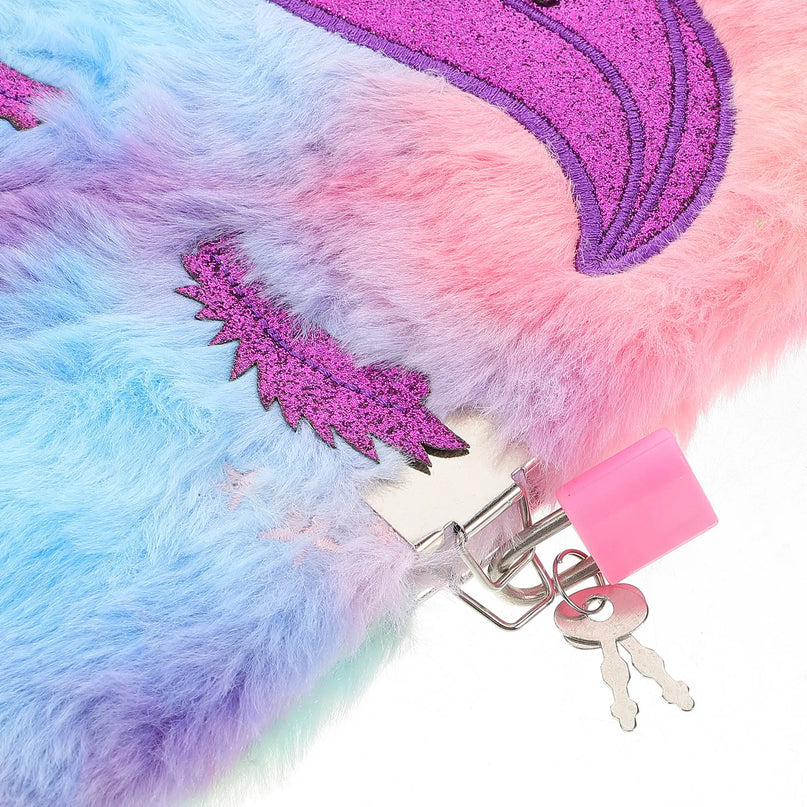 Dreamy Unicorn Notebook With Lock