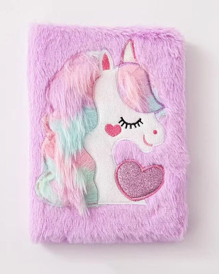 Adorable Pink Unicorn Notebook