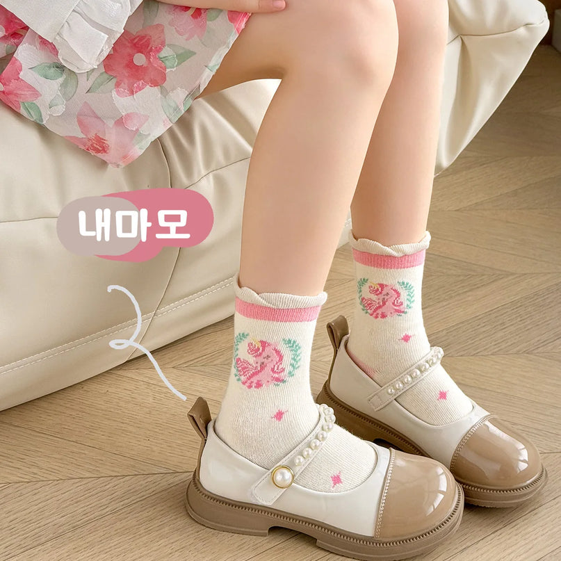 5-Pack Unicorn Socks for Kids