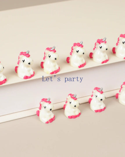 12-Pack Mini Unicorn Figurines