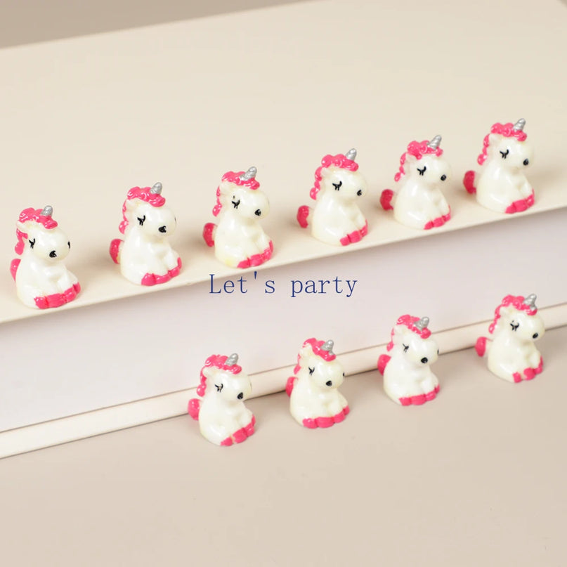 12-Pack Mini Unicorn Figurines