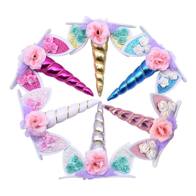 Fuchsia Purple Unicorn Cake Topper