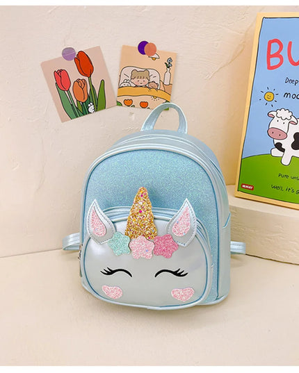 Blue Unicorn Backpack for Dreamers