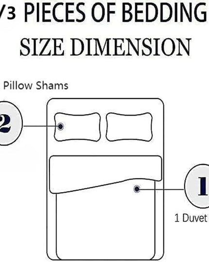 Glitter Rose Frame Unicorn Bedding