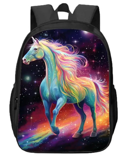 Kawaii Unicorn Double Layer Backpack