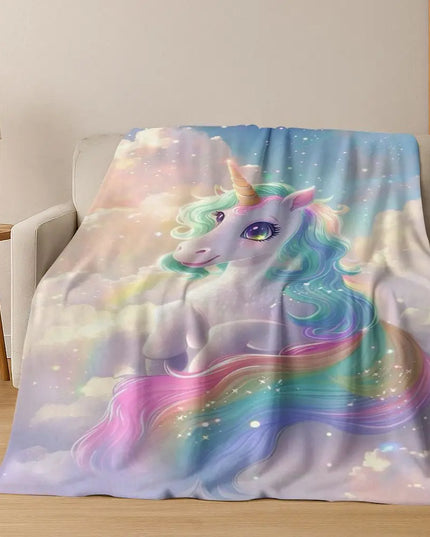 Dreamy Pastel Unicorn Blanket