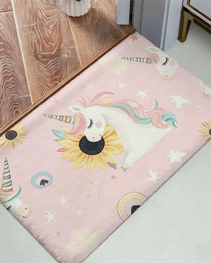 Fairy Unicorn Welcome Rug