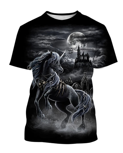 Unicorn Graphic Art Shirt