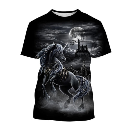 Unicorn Graphic Art Shirt