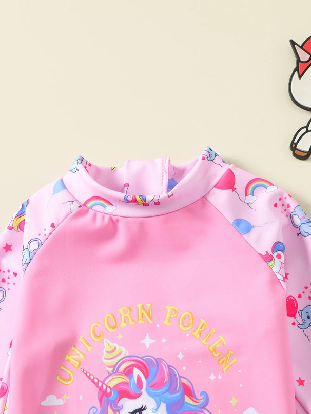 Unicorn Power Sunsafe Swimsuit