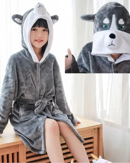 Galaxy Watercolor Unicorn Robe