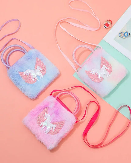 Sparkly Sequin Unicorn Purse