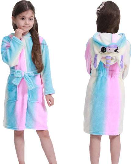 Pastel Kigurumi Unicorn Robe