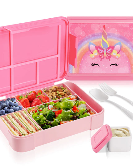 Rainbow Unicorn Bento Lunch Box