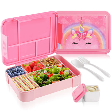 Rainbow Unicorn Bento Lunch Box