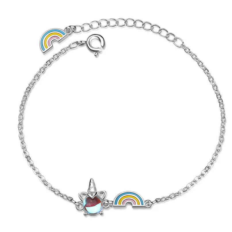 Opal Rainbow Unicorn Bracelet