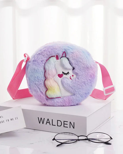 Lavender Purple Unicorn Purse