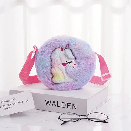 Lavender Purple Unicorn Purse