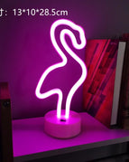 USB or AA battery / Flamingo