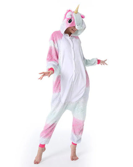 Pastel Color Block Unicorn Onesie