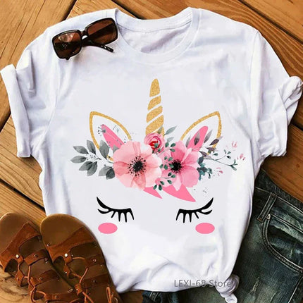 Unicorn Graphic Shirt, Soft Cotton