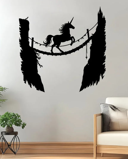Unicorn Fantasy Metal Wall Art