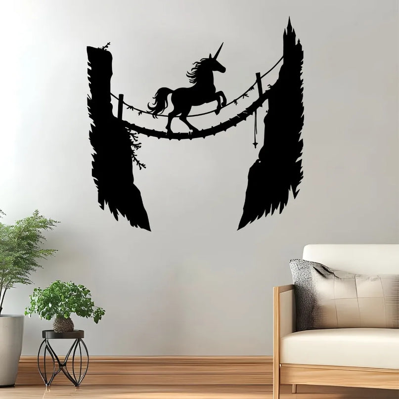 Unicorn Fantasy Metal Wall Art