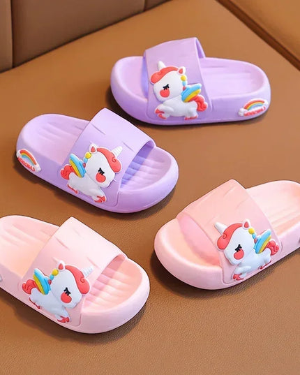 Chunky Fun Unicorn Slippers