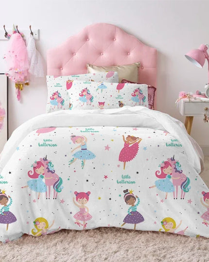 Little Ballerina Unicorn Bedding