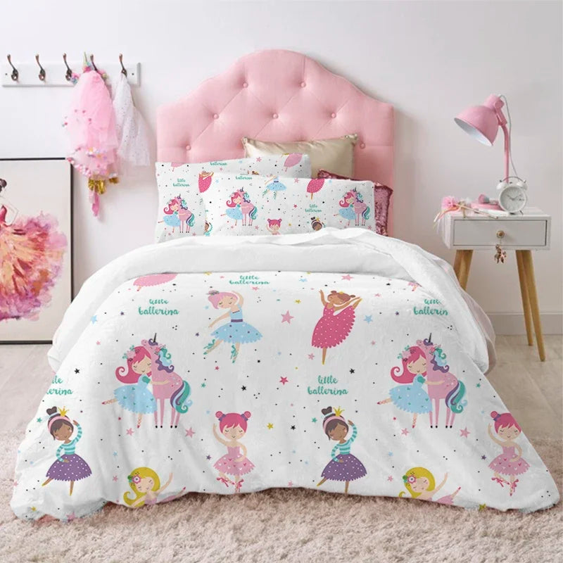 Little Ballerina Unicorn Bedding