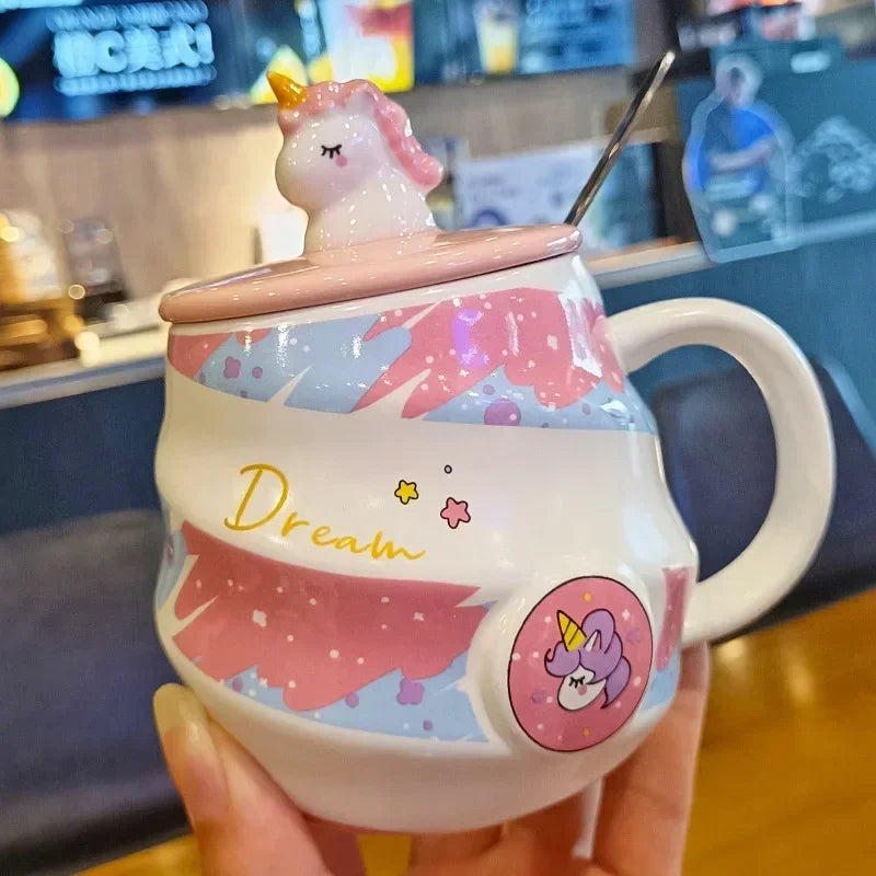 Cozy Unicorn Cocoa Mug