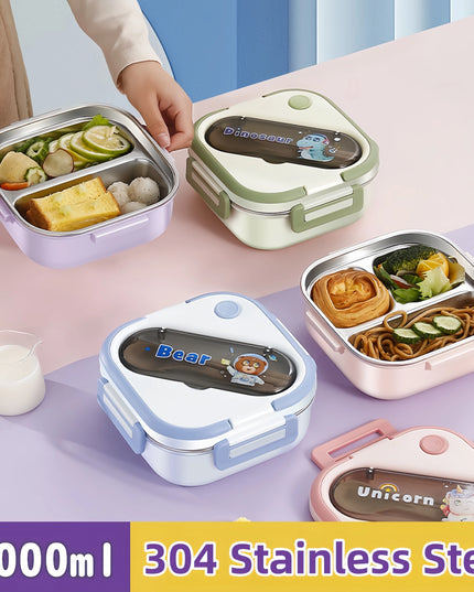 Sparkly Unicorn Steel Lunch Box