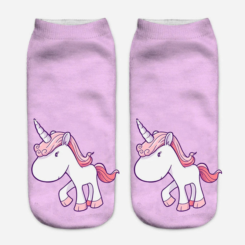 Happy Unicorn Cozy Socks